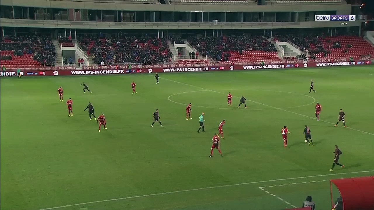 But Dijon FCO 0-1 OGC Nice but Wylan Cyprien Ligue 1 - 04.03.2017