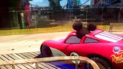 Spiderman Kids Songs || A ram sam sam || McQueen Dinoco Cars Mickey Mouse Goofy Lightning