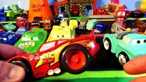 Disney Pixar Cars Shake and Go Sheriff with Mater and Lightning McQueen