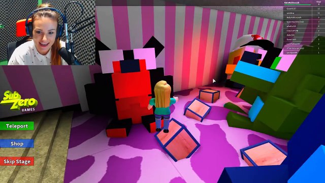 Minecraft ROBLOX EATEN BY A SHARK OBBY w/ Little Donny & Baby Leah!!