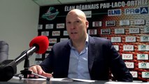 Eric Bartecheky après la victoire l'Elan Béarnais face à Hyères-Toulon : 