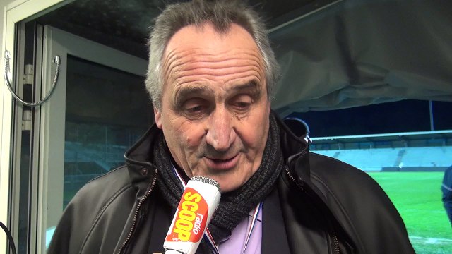 Rugby Fédérale 1 - Jean-Pierre Humbert, président USB après Bourg-Tarbes