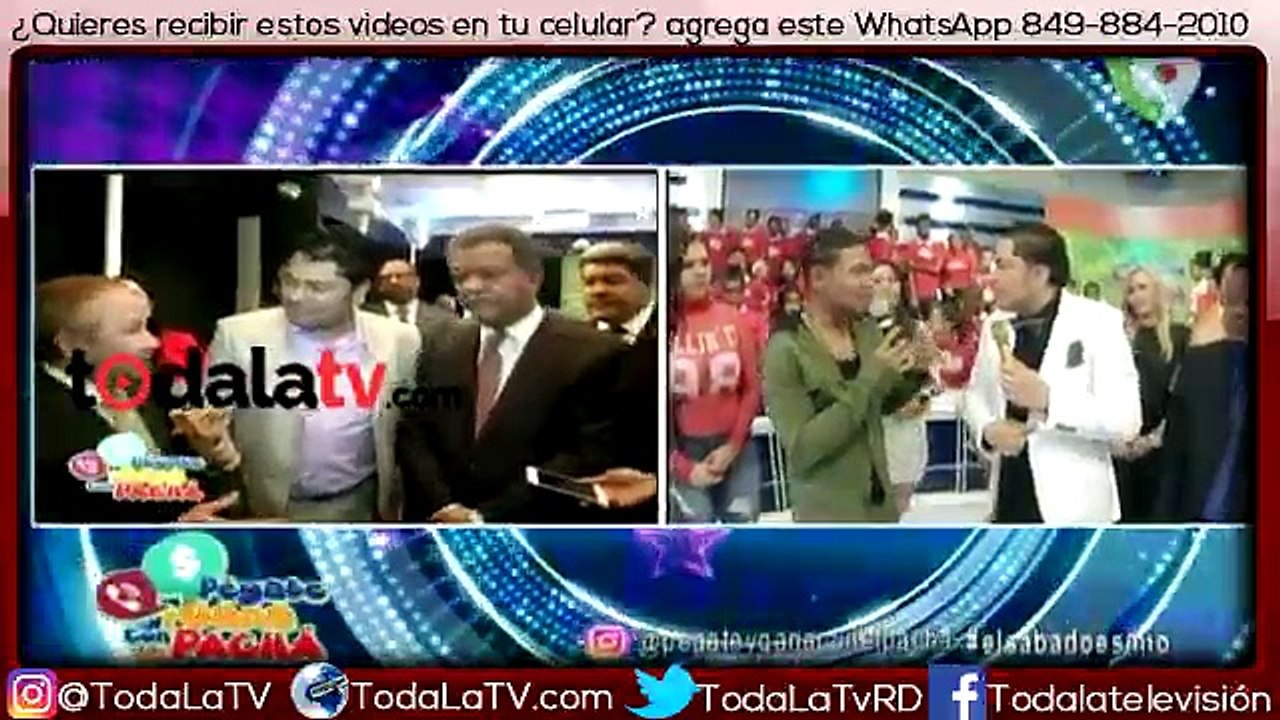 El Jeffrey le dice al pacha que controle su boca-Pégate y Gana Con El Pachá-Video