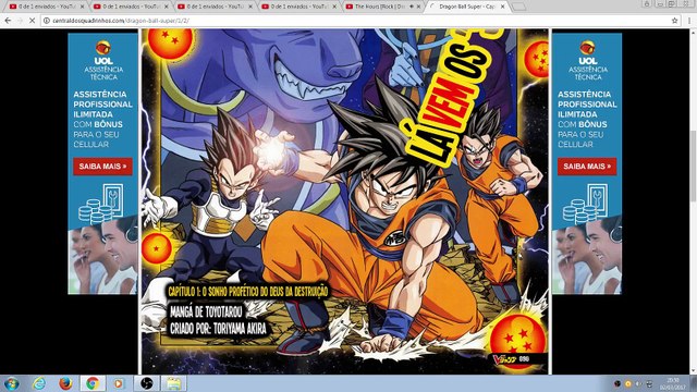 dragon ball super quadrinhos 1#