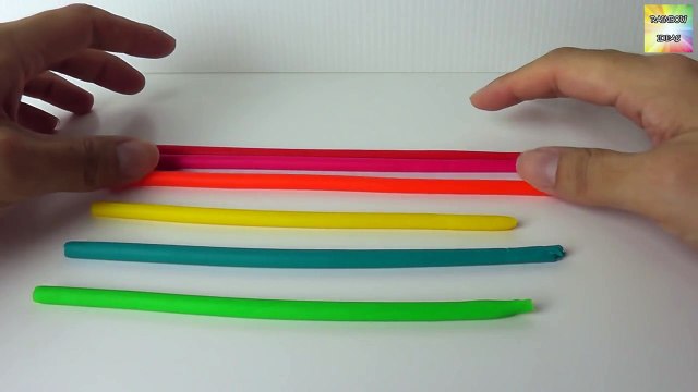 Play Doh Pastel de arco iris Rollo/ Pastel de Rollo de Cómo con plastilina