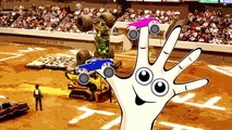 Finger Family Monster Trucks | Songs For Kids | Surprise Eggs Animation for Children | Nursery Rhyme