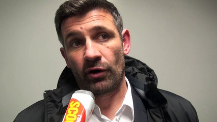 Rugby Fédérale 1 - Laurent Mignot après USB - Tarbes