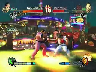 Street Fighter 4 - Tryb arcade - Ryu [PL]