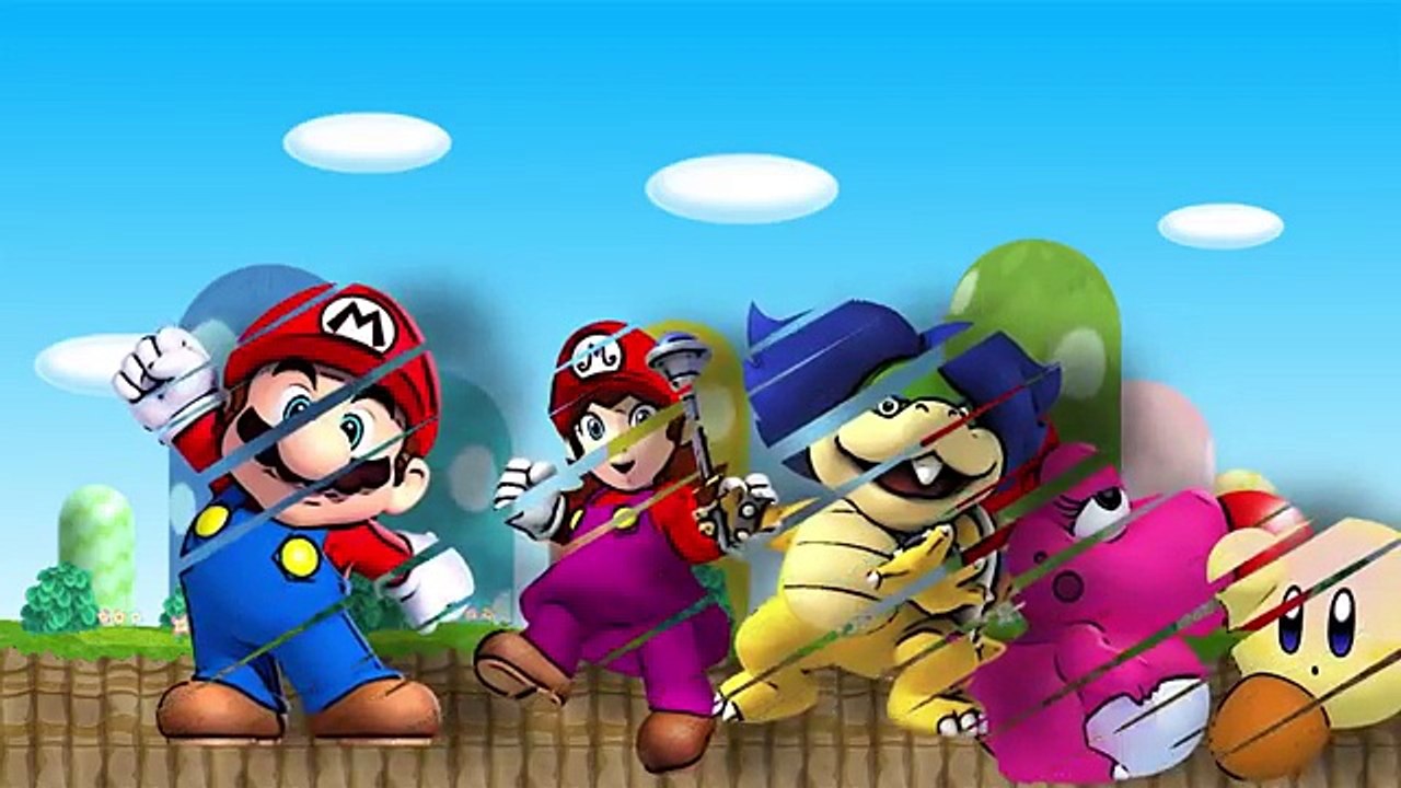 Super Mario Bros Family Finger Family Collection - Finger Family Songs for Kids Mario Nurs