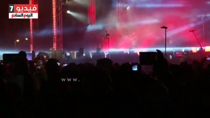 تامر حسنى يتألق بحفل جماهيرى فى 6 أكتوبر