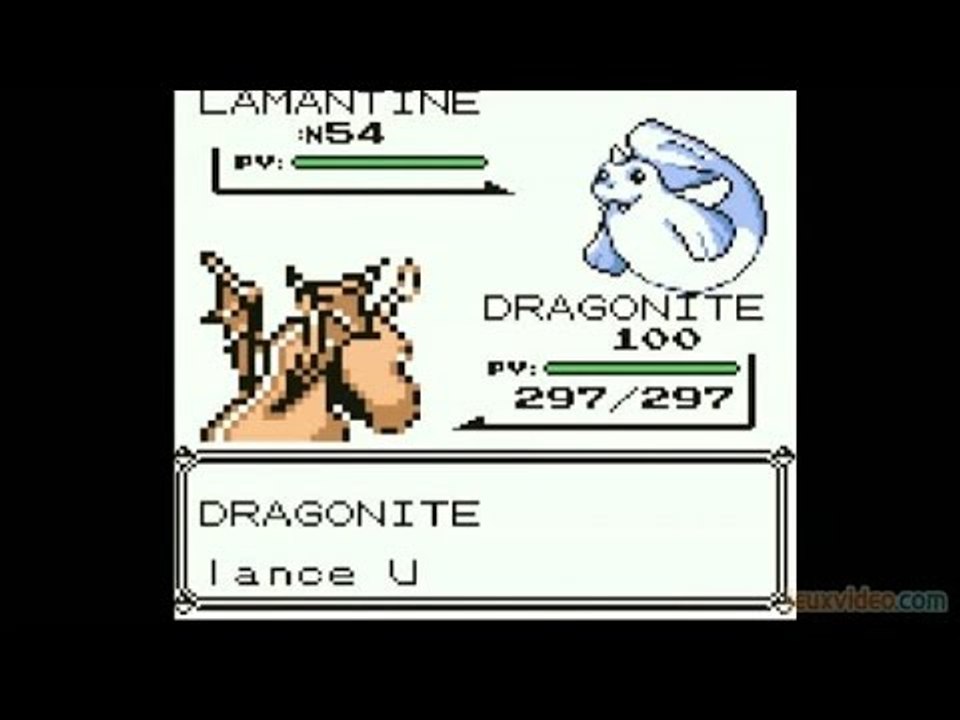 Gaming live Pokémon Version Rouge - 2/3 : Le système de combat G.BOY