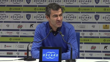 Foot - L1 - Bastia : Almeida «Je n'ai pas six mois pour construire mon modèle de jeu»