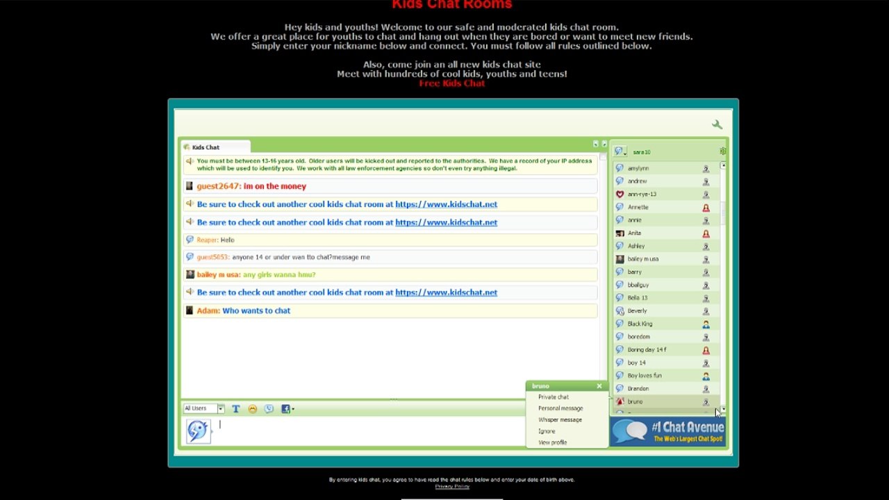 Parents Beware Pedofiles In Chat Rooms