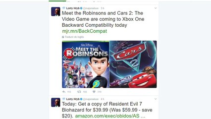 Notícias Xbox - Dead Rising 2: Case Zero e Case West, Meet the Robinsons e Cars 2 na retro  