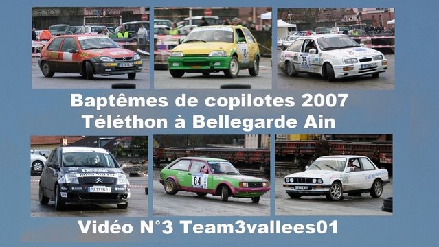 Baptêmes Copilotes Téléthon Bellegarde 2007 N°3