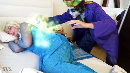 #Spiderman vs Doctor Wolverine! w/ Frozen Elsa, SuperGirl, Maleficent! Superhero Fun in Re