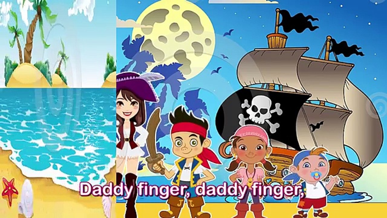 Jake and the Never Land Pirates Finger Family Nursery Rhymes Lyrics and More