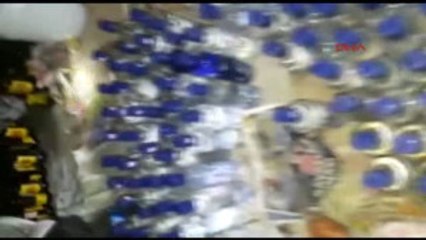 Adana'da Sahte Içki Operasyonu