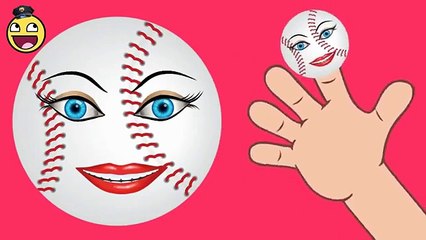 Preschool Songs | Base Ball Cartoons Finger Family Children Nursery Rhymes | Baby Rhymes English