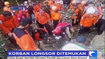 Satu Korban Longsor Gunung Kidul Ditemukan