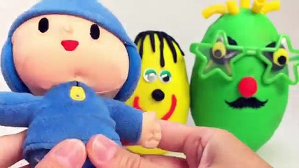 Learn ABC with Surprise Eggs PLAY-DOH ABC Spiderman Peppa Pig Superheroes Mickey Mouse
