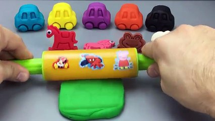 Play Doh Cars with Animals Molds Fun and Creative for Kids