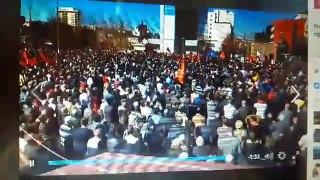 Protesta per Haradinajn