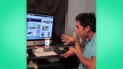 A Floating iPhone - Vine