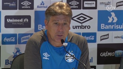 Renato lamenta empate com o Inter: 'Grêmio foi muito superior'