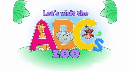 Learn the ABC | Animals Alphabet A to Z | ABC Songs for Children | Nursery Rhymes