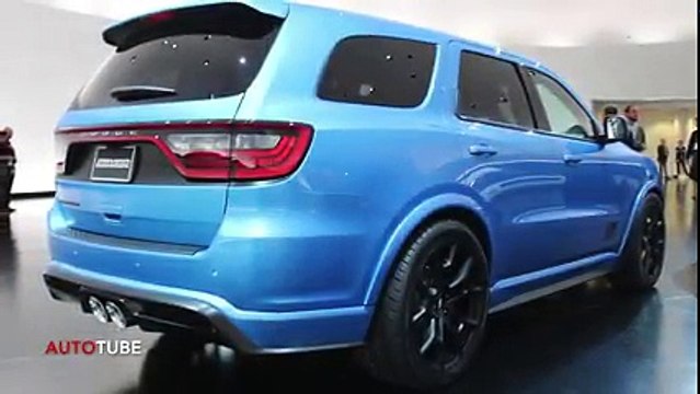 Dodge Durango Shaker concept A 392 V8 in front of six Viper seats