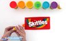 Плей-doh как сделать гигантские радуги Скитлс * пластилин-Арт * творческие для детей * RainbowLearning