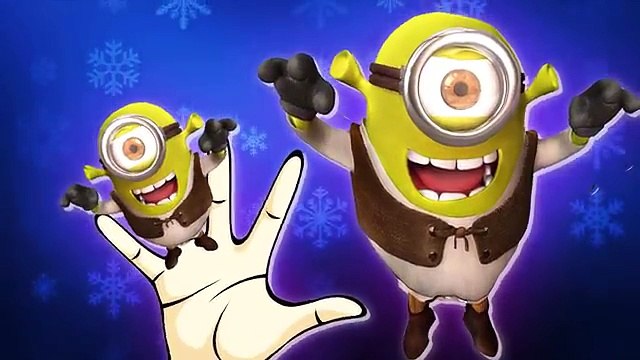 Finger Family Minions Batman Superman And Hulk Cartoons | Finger Family Children Nursery Rhymes