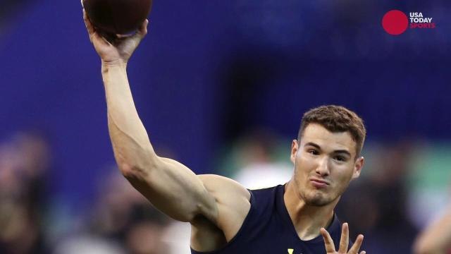NFL Scouting Combine: Quarterbacks show off their skills