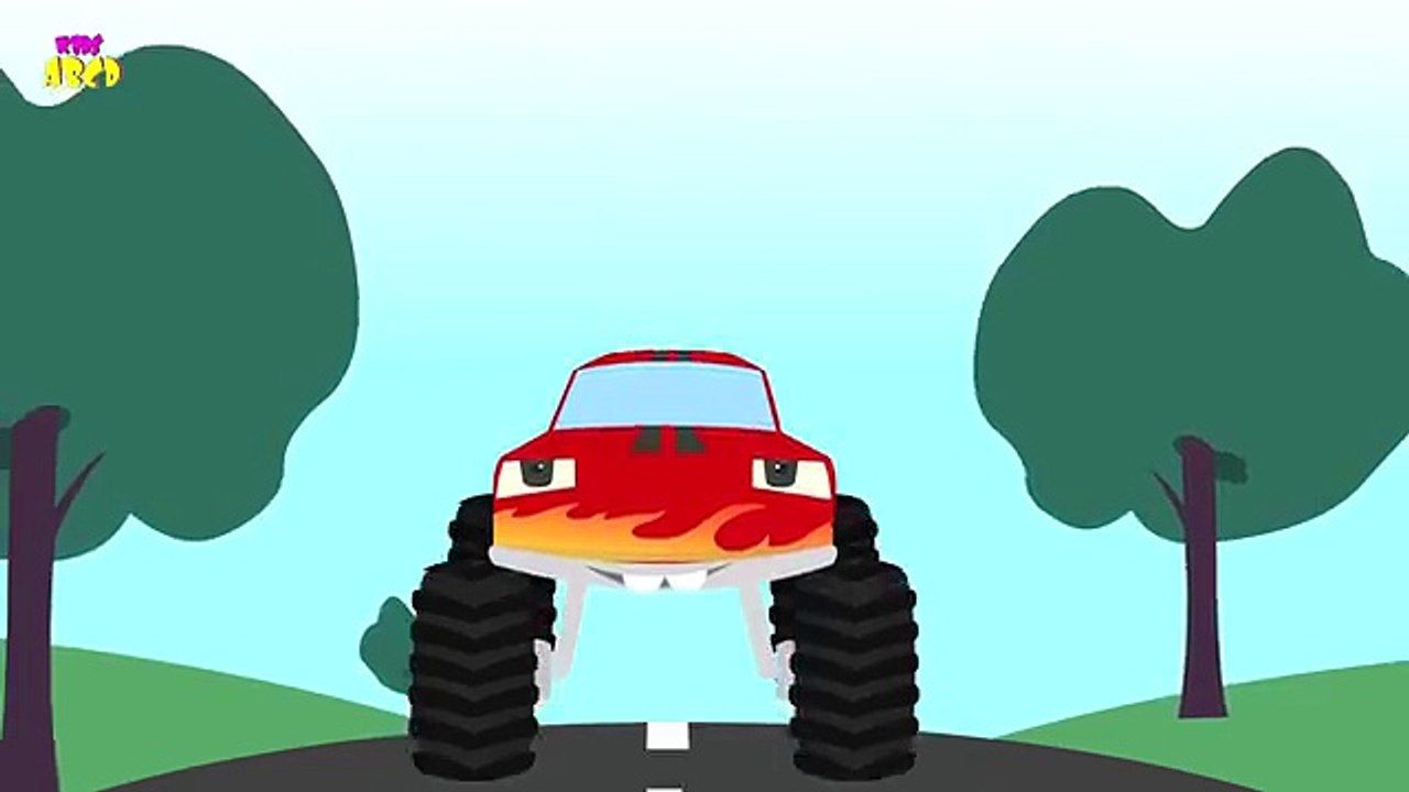 Monster Truck Stunts | Monster Truck Videos For Kids | Monster Trucks For Children