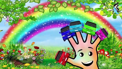 Cartoon Finger Family - Car Finger Family Nursery Finger Family Rhymes For Children