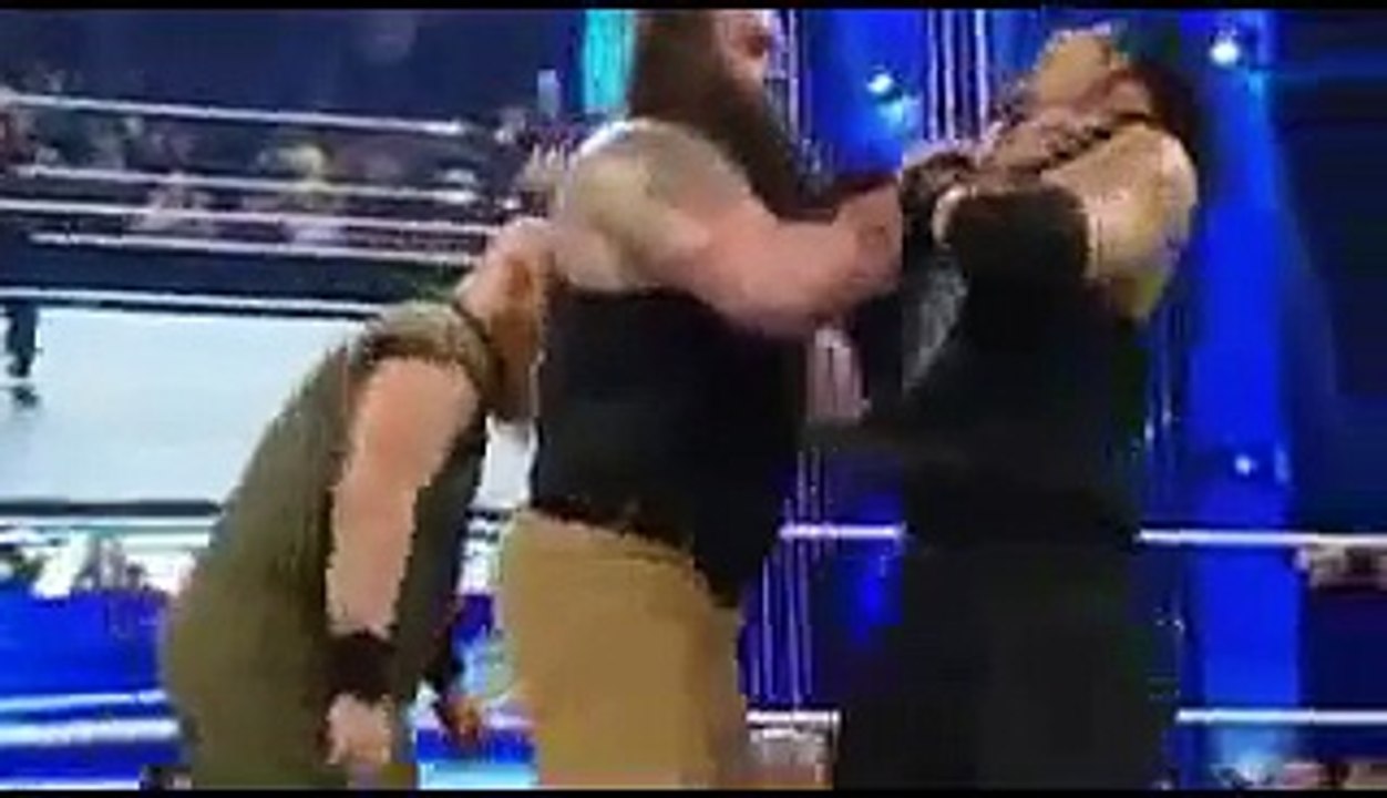 Roman Reigns Vs Braun Stowman Real Match Braun Strowman Fights 2016 - YouTube