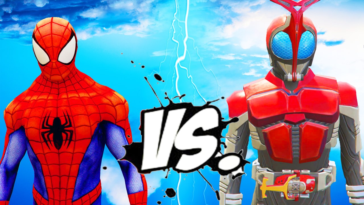 SPIDERMAN VS KAMEN RIDER - EPIC BATTLE