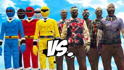 POWER RANGERS VS ZOMBIES - EPIC BATTLE