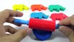 Play and Learn Colors Playdoh Rainbow Rhino Animal Mold Fun and Creative for Kids