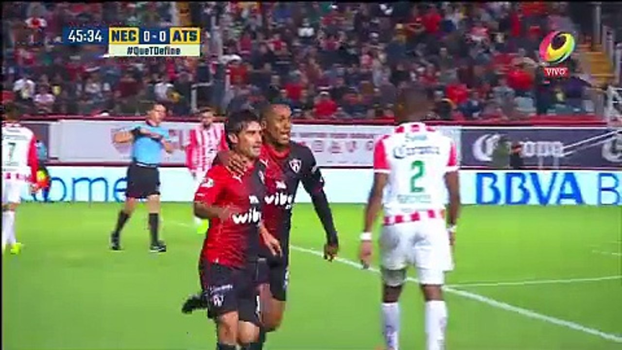 RAYOS DE NECAXA VS ROJINEGROS DEL ATLAS 1 – 1, Jornada 9 clausura 2017 LIGA MX