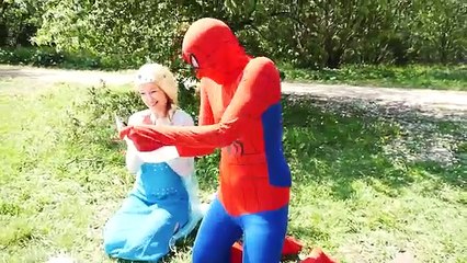 Superhero Compilation! Frozen Elsa marries Joker ?? Funny Anna Batman Wedding w/ Spiderman
