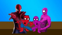 Беременных розовый Человек-паук Spiderbaby! против Человек-Паук ребенка Спайди и замороженные Эльза смешно Superher