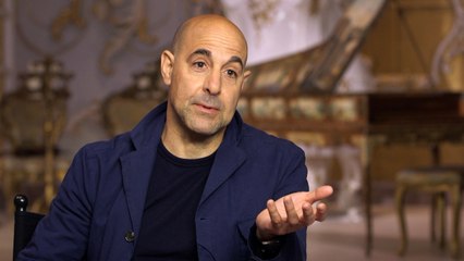 On The Set of 'Beauty And The Beast': Stanley Tucci