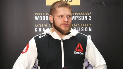 Marcin Tybura was surprised by opponent's decision to clinch, happy for TKO victory at UFC 209