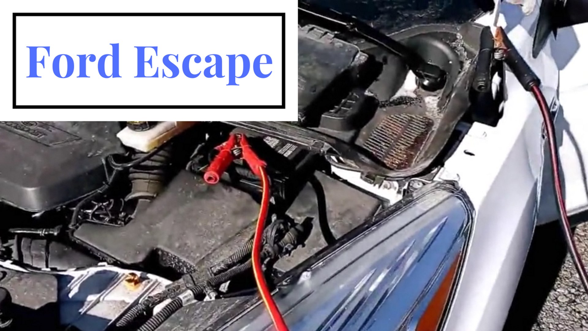 How To Jumpstart A Ford Escape Video Dailymotion