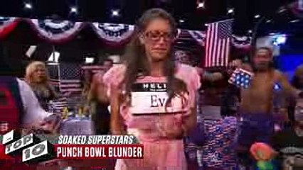 Superstars Getting Soaked WWE Top,10