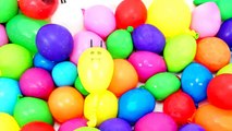 Learn Colors for Children Balloons Finger Family Song Nursery Rhymes | Mega Gummy Bear