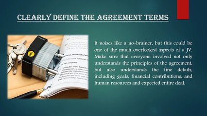 Nicole Desharnais - 5 Strategies for Successful Joint Ventures