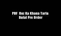 PDF  Roz Ka Khana Tarla Dalal Pre Order